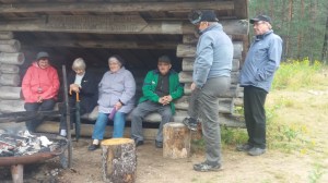 Laavuilta 18.8.2016. Laavulla keskusteltiin kylän asioista.