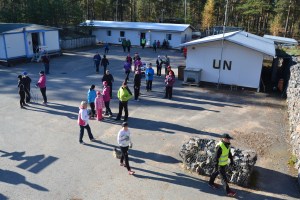 Ruskaretki 2015. Camp President.