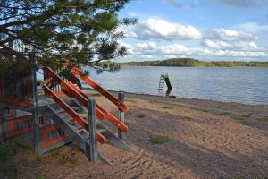Valkiajärven uimaranta. Kuva: Kirsi Jaakkola