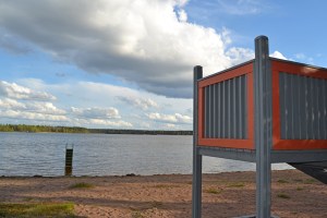 Valkiajärven uimaranta. Kuva: Kirsi Jaakkola