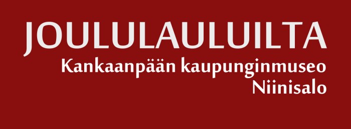 Joululauluilta